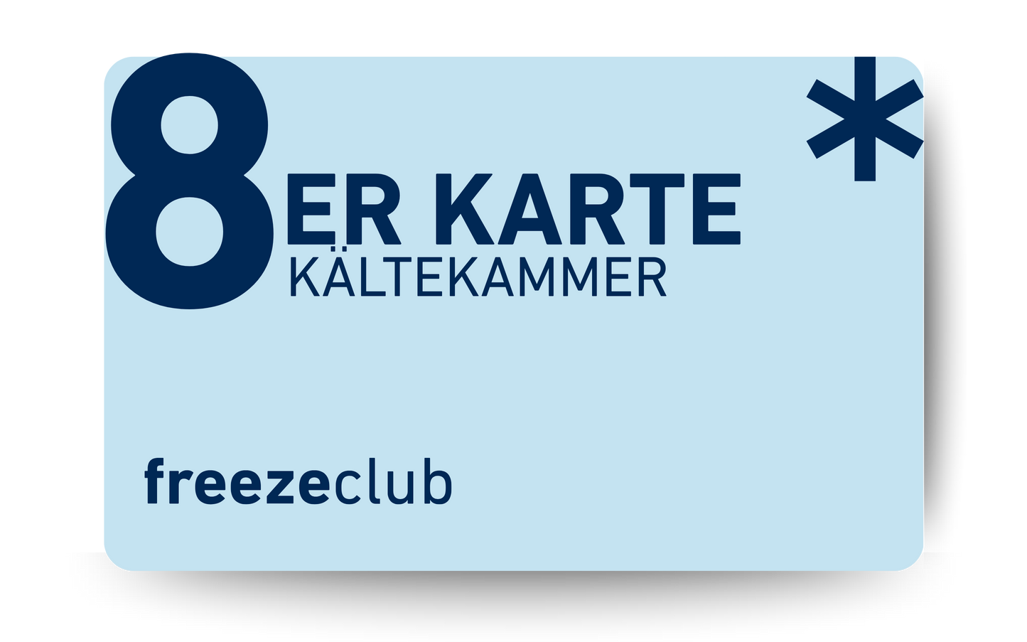Kryotherapie | Kältekammer 8er Karte