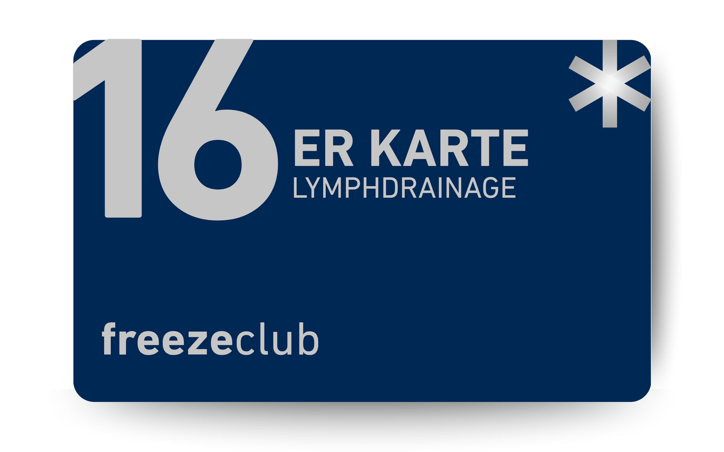Lymphdrainage 16er Karte