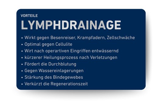 Lymphdrainage Einzelanwendung