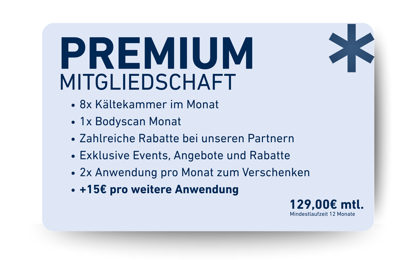 freezeclub Mitgliedschaften