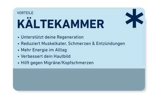 Kennenlern-Angebot Kyrotherapie 3 Anwendungen