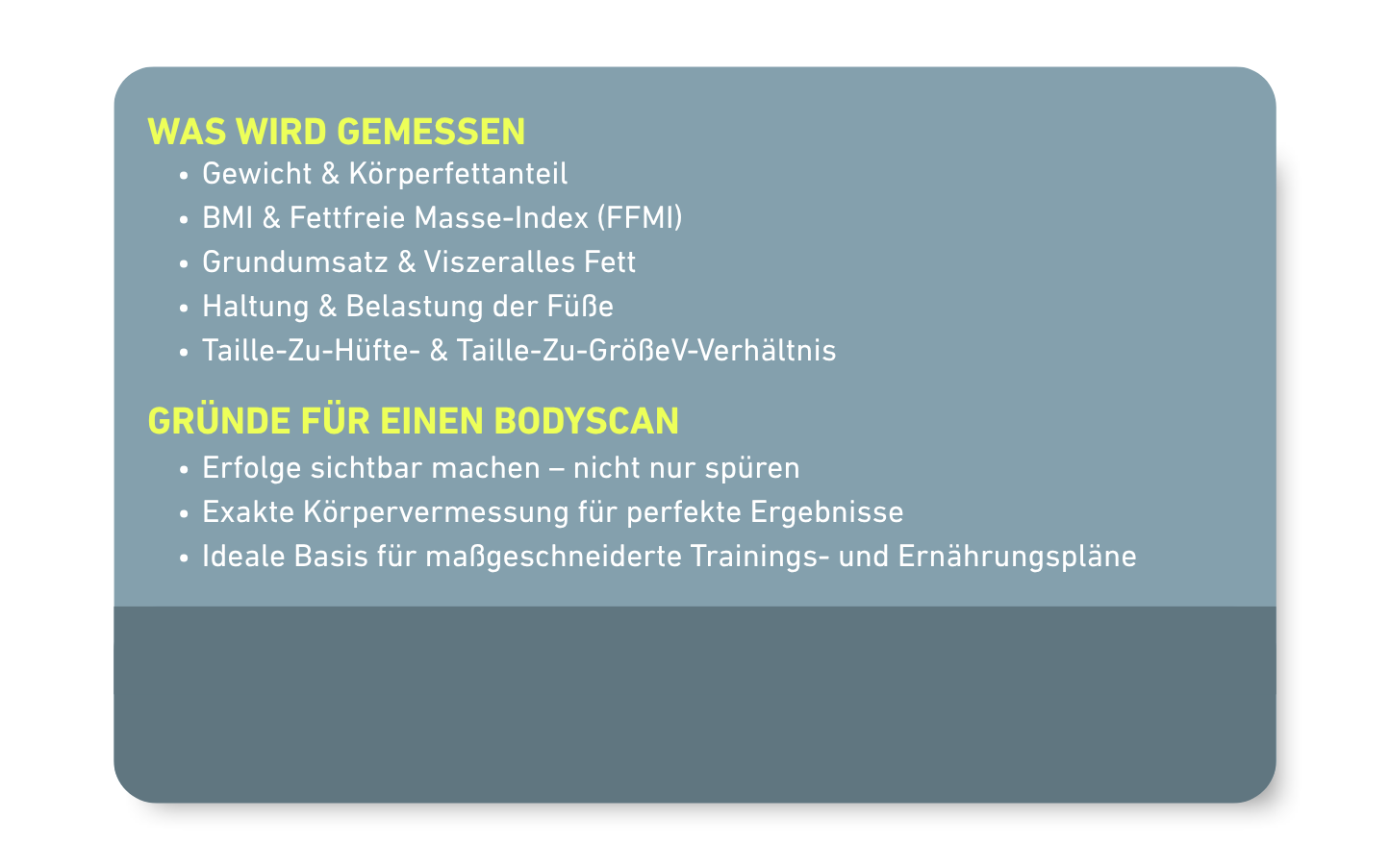 Körperscan 4D