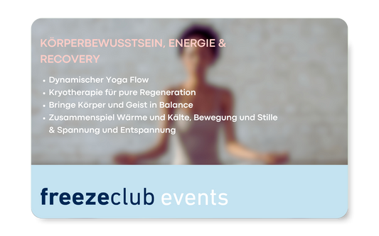 Aktion: freezeclub X Sässis Yoga