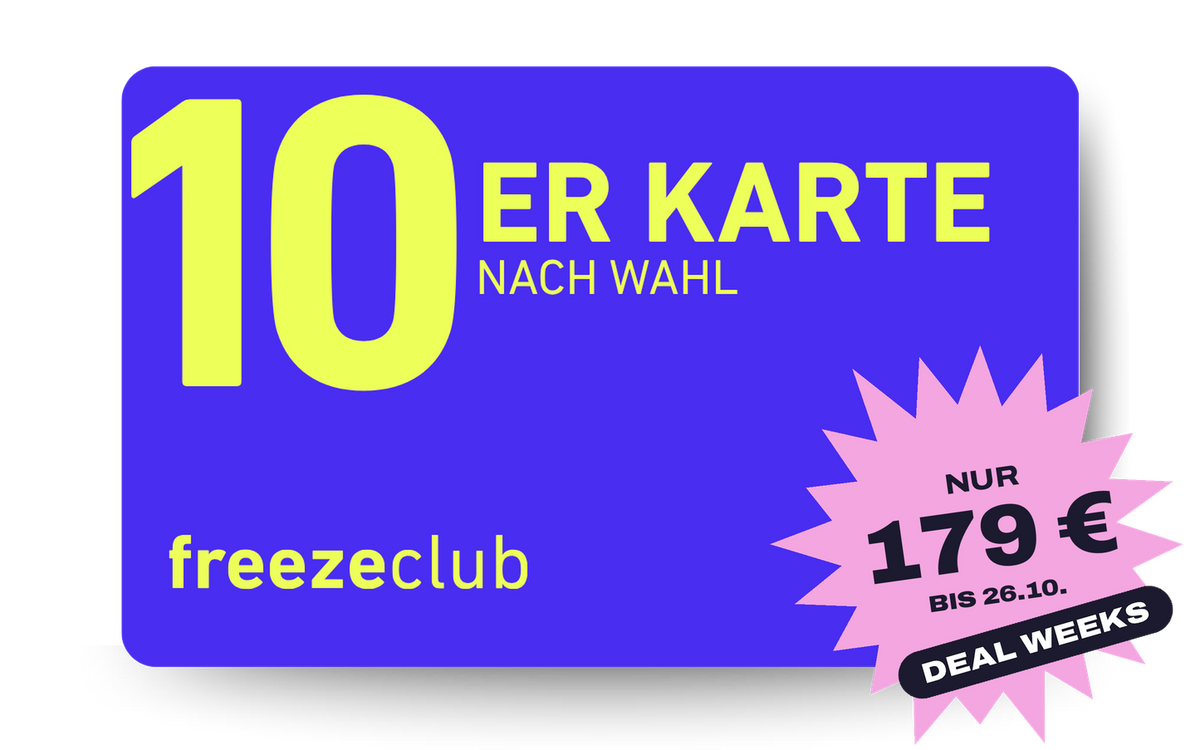 10er Karte nach Wahl – Deal Weeks: nur 179 € bis 26.10.