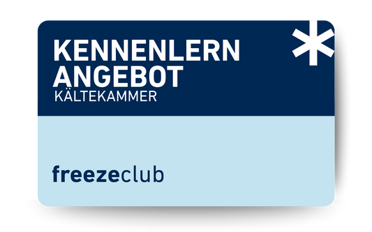 Kennenlern-Angebot Kyrotherapie 3 Anwendungen