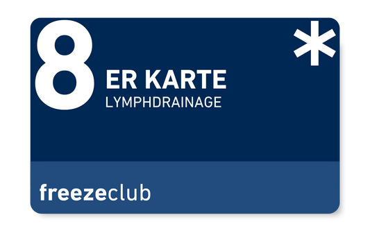 Lymphdrainage 8er Karte