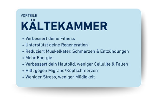 Kryotherapie | Kältekammer Einzelanwendung