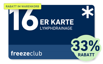 Aktion I Lymphdrainage 16er Karte
