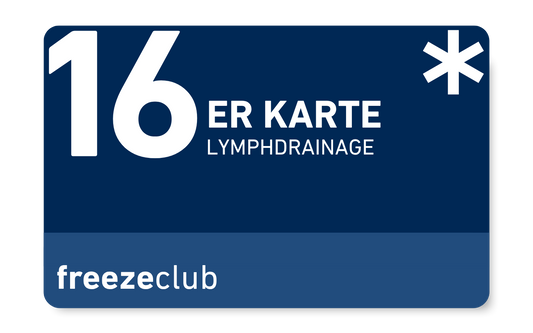 Lymphdrainage 16er Karte