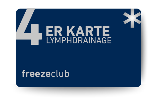 Lymphdrainage 4er Karte