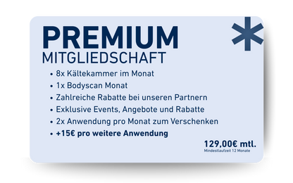 freezeclub Mitgliedschaften