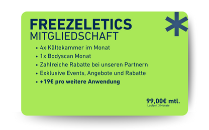 freezeclub Mitgliedschaften