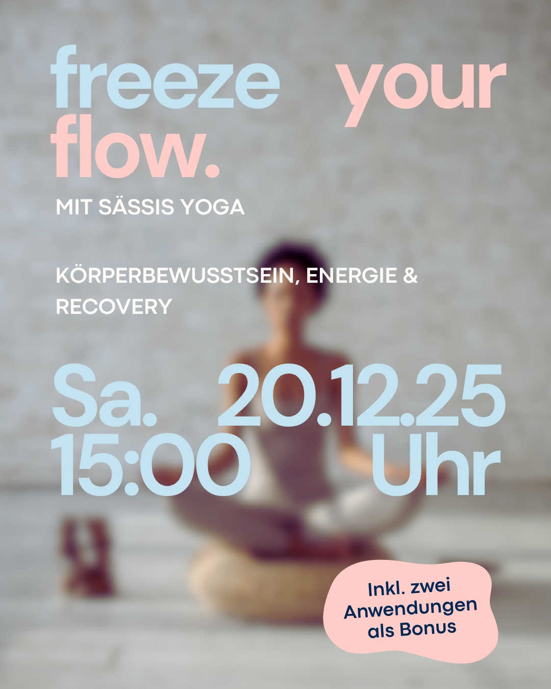 freezeclub X Sässis Yoga