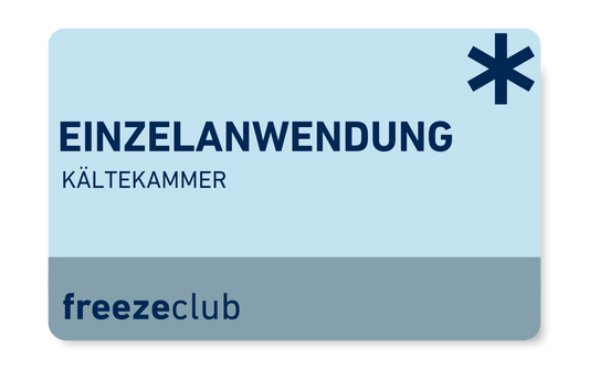 Kryotherapie | Kältekammer Einzelanwendung