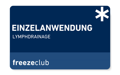 Lymphdrainage Einzelanwendung