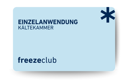 Kryotherapie | Kältekammer Einzelanwendung